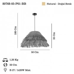 GRASSE 05 50 LIKI TEKLI SARKIT 1XE27