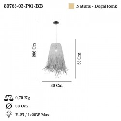 GRASSE 03 30 LUK TEKLI SARKIT 1XE27