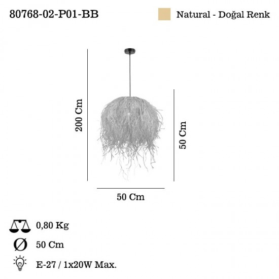 GRASSE 02 50 LIK TEKLI SARKIT 1XE27