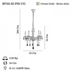 CATANA 5 LI AVIZE 5XE14