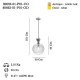 LUZZO ALTIN TEKLI SARKIT 1XE27