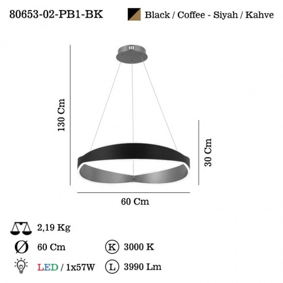 MERENDE 600 CAP LEDLI AVIZE 3000K