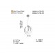 GUIDA K.BOY LEDLİ 3 LÜ KROM AVİZE 57.45W 3000K