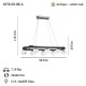 TOLOSA 8 LI ANTIK LAK Y.M AVİZE 8XG9