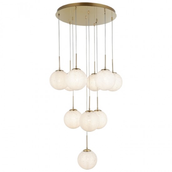 NORE 6+3+1 ALTIN SARKIT AVİZE 10XE27