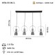 UNDER 4 LU ANTIK LAK SIRALI AVIZE 4XGU10