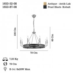 GOOSE 8 LI ANTIK LAK AVIZE 8XE14