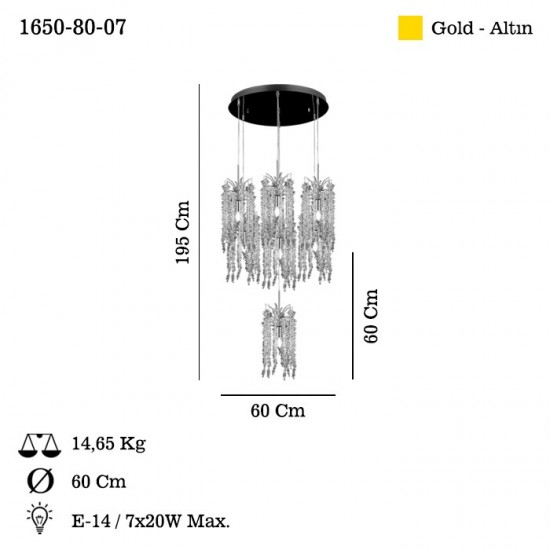 VENON 6+1 ALTIN SARKIT AVIZE 7XE14