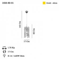 VENON TEKLI ALTIN SARKIT AVIZE 1XE14