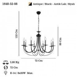 FERRA 8 LI ANTIK LAK AVIZE 8XE14