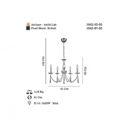 FORMENA 5 LI KOBALT AVIZE 5XE14