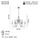 BORENO 6 LI ANTIK LAK AVIZE 6XE14