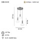 KABO 3 LU ANTİK LAK AVİZE 3XE27