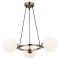 RAMELLA 3 LU ANTIK LAK AVİZE 3XE27