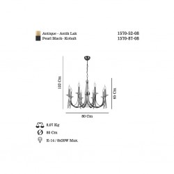 TOREDO 8 LI KOBALT AVIZE 8XE14