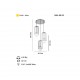 CAPOLA 3 LÜ ALTIN SARKIT AVİZE 3XE27