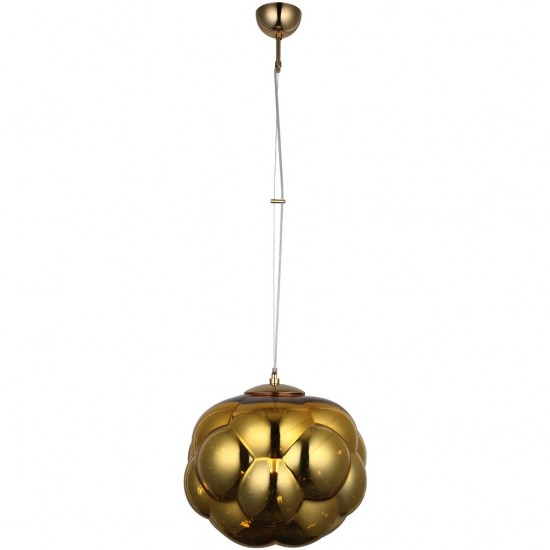 BOBO Q35 LİK ALTIN TEKLİ AVİZE 1XE27