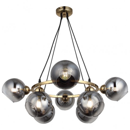 RANKO 8 Lİ YUV.AVİZE KOYU ALTIN 8xE27