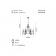 KONTES 6 LI KROM AVİZE 6XE14