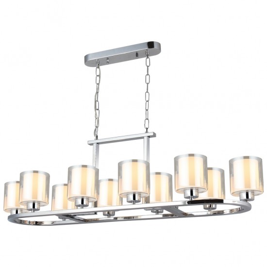 VODA 10 LU KROM Y.M AVİZE 10XE27