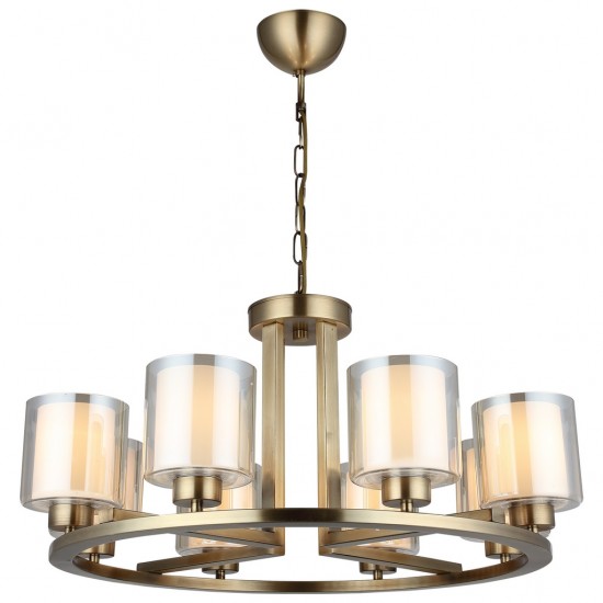 VODA 8 Lİ ANTIK LAK AVİZE 8XE27