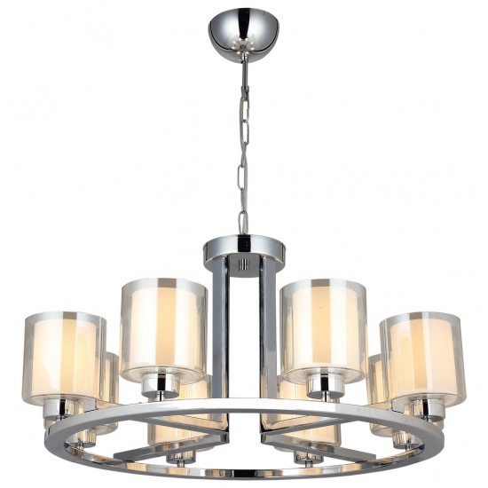 VODA 8 Lİ KROM AVİZE 8XE27