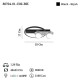 BELICA LEDLI 01 PLAFONYER 30W 3000K