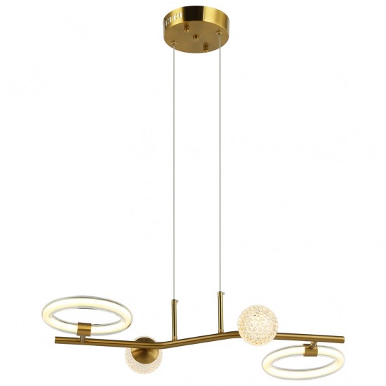 BOREA 4 LU LEDLI ESKITME Y.M.ÜSTÜ AVIZE 3000K