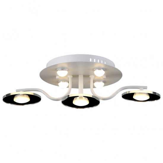 EDITH 3 LU PLAFONYER BEYAZ LEDLI 3*7W+4*5W 3200 K