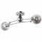 NEFES 2 Lİ KROM PLAFONYER 2XE27