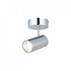 OKTANO TEKLİ KROM PLAFONYER 1XGU10