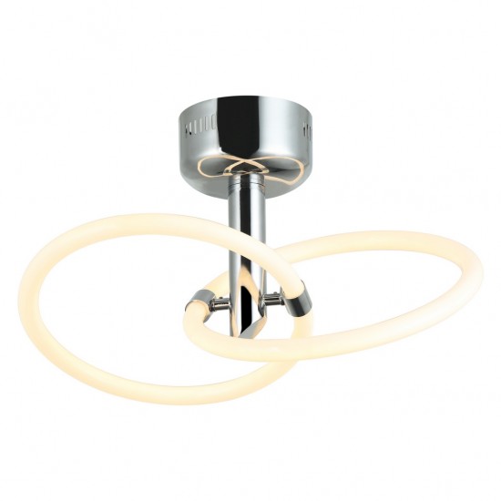 SEDNA 2 Lİ LEDLİ KROM PLAFONYER 50W 3000K