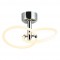 SEDNA 2 Lİ LEDLİ KROM PLAFONYER 50W 3000K