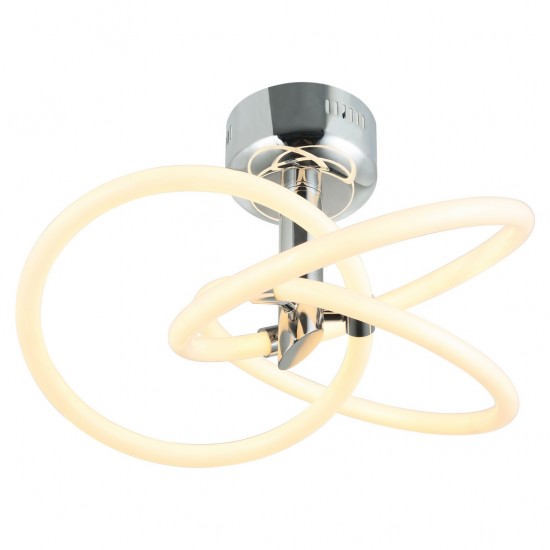 SEDNA 3 LÜ LEDLİ KROM PLAFONYER 70W 3000K