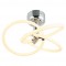 SEDNA 3 LÜ LEDLİ KROM PLAFONYER 70W 3000K