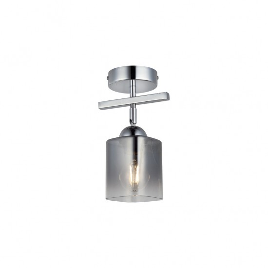 RAYO TEKLİ KROM PLOFONYER 1XE27