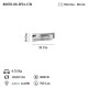 DOVADO LEDLI KROM APLIK 10W 3000K