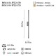 BARSEL 80 LIK LEDLI 2 LI ESKITME APLIK 1X12W