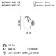SELESTE LEDLI KROM APLIK 16W 3000K