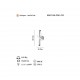 PENDOLA LEDLI APLIK 25W 3000K