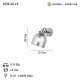 FEDORE TEKLI ANTIK LAK APLİK 1XE27