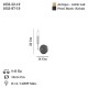 GOOSE TEKLI KOBALT APLIK 1XE14