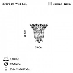 BONETTI 3 LU APLIK 3XE14