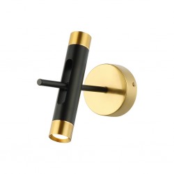 NUANCE TEKLI LEDLI SIYAH APLIK 5Wx2 3000K