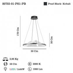 LAMAZZA K.BOY LEDLI KOBALT SARKIT 44W 3000K