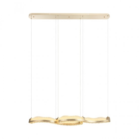 MANAMA LEDLI MASA USTU ALTIN AVIZE 3000K 128W