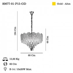 BOZZANO K.BOY 15 LI ALTIN AVIZE 15XE14
