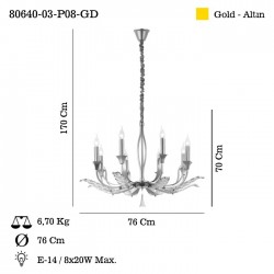 DALILA 8 LI ALTIN AVIZE 8XE14