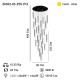 SALENTO 25 LI ALTIN LEDLI AVIZE 7WX25+3WX12 3000K