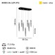 SALENTO 7 LI M.USTU ALTIN LEDLI AVIZE 7WX7 3000K